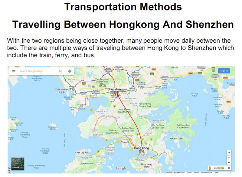 The Ways Travelling Between Hongkong and Shenzhen Expert Green Prefab