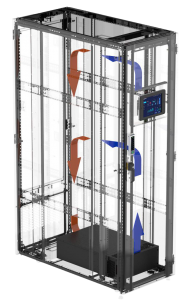 MDC with rack mount cooling