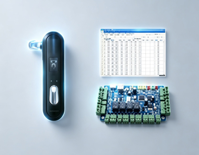 AgileHub multi-factor access control for shelter - RFID, digital key, mechanical key, and remote access options for cabinet security