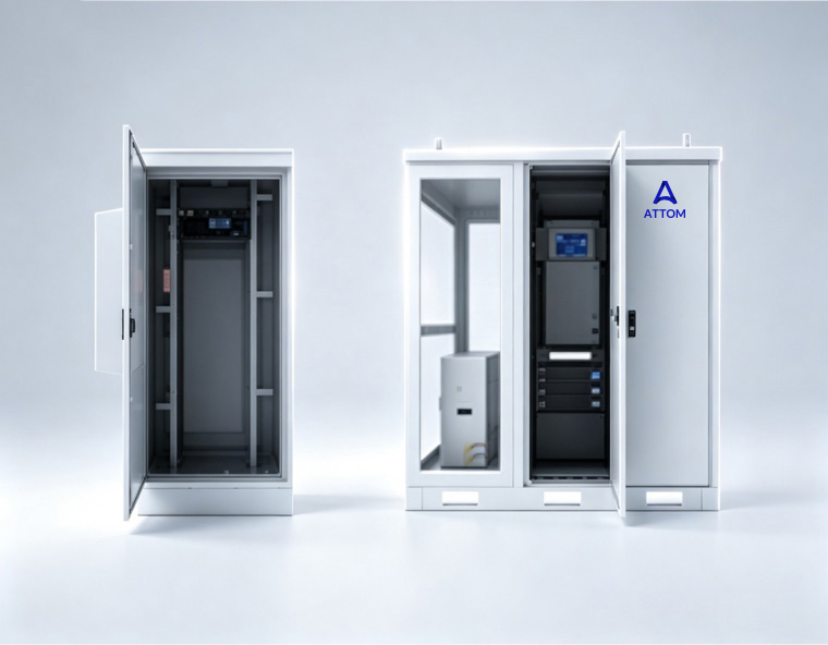 AgileHub rugged IT rack system - 1500kg static loading capacity with built-in cold/hot aisle separation and front/rear access for easy service