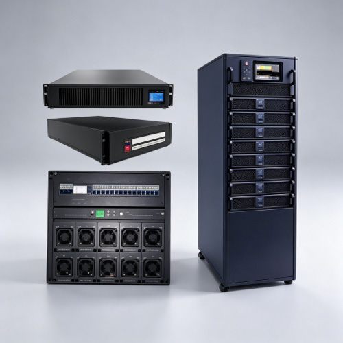 Rack UPS as standard design.