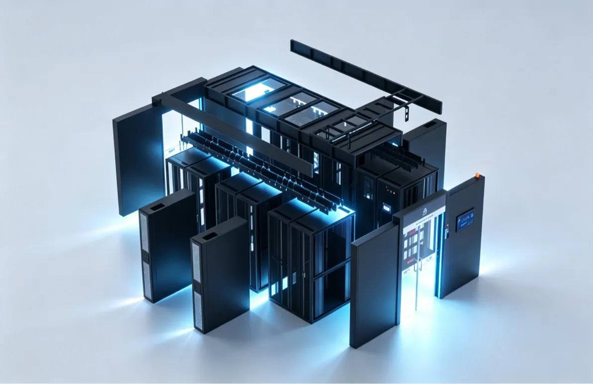 ATTOM flexible perforated rack - high 75% ventilation rate, 600/800mm width options, with flat-pack for shipping cost saving
