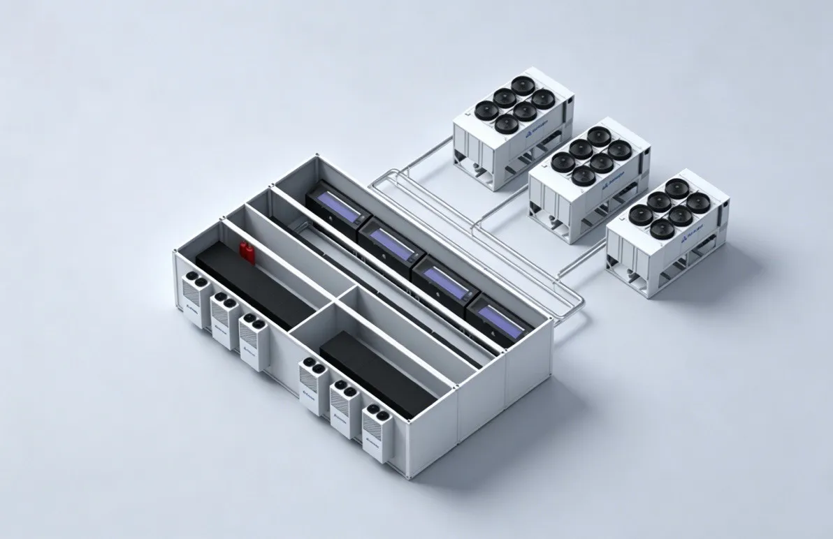 AgileCore prefabricated immersion cooling solution - single-phase or two-phase immersion for large-scale AI training clusters with high power density