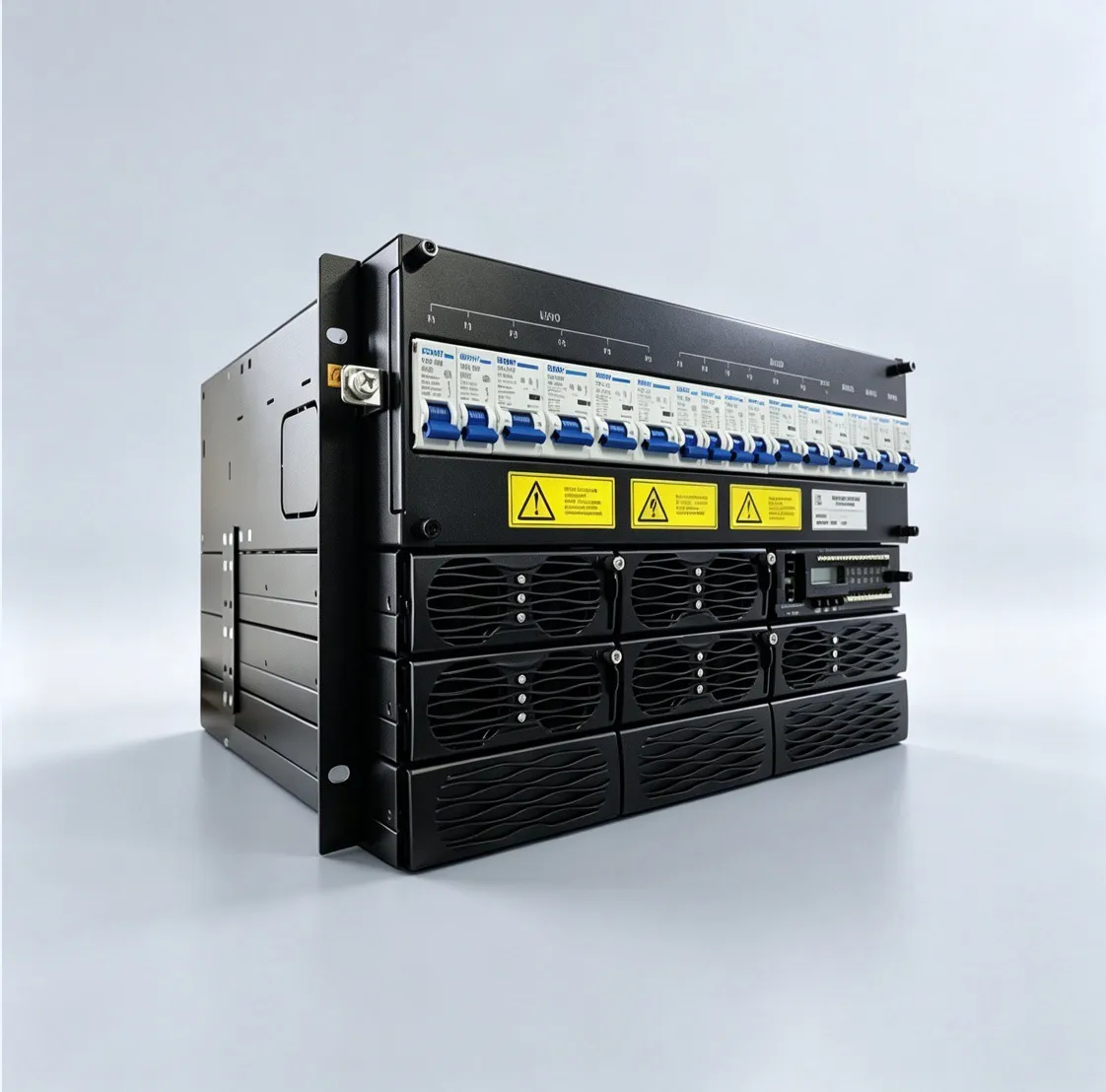 AgilePower Telecom Power System - 19-inch rack mount DC power system with hybrid AC/DC compatibility for telecom infrastructure